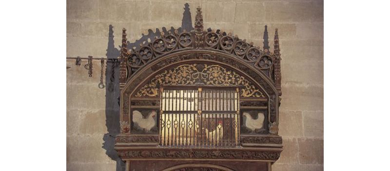 Gallinero de la catedral de Santo Domingo de la Calzada.