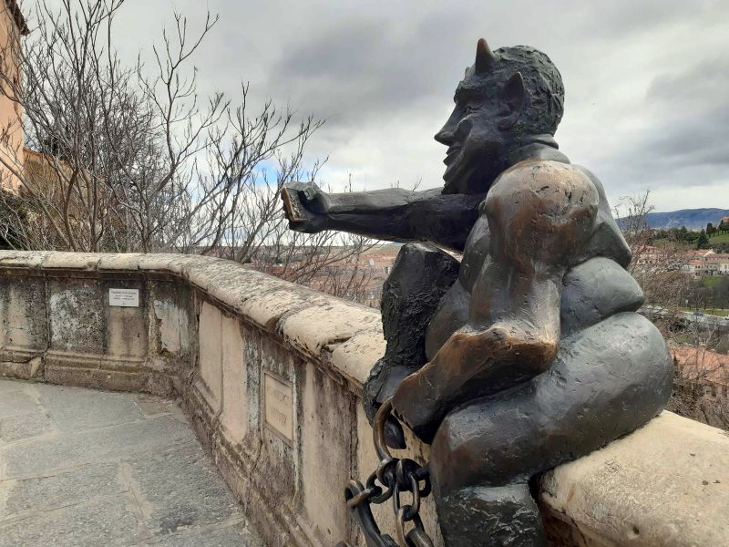 El diablo del Acueducto, Segovia.