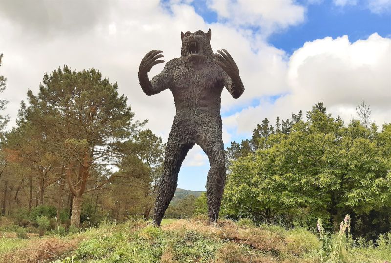 El monstruoso Vákner, en O Marco do Couto (Dumbría).