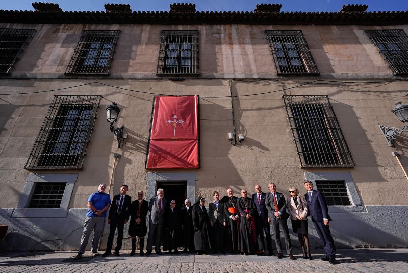 Inauguración del albergue de peregrinos de Madrid. Inauguración del albergue de peregrinos de Madrid.
