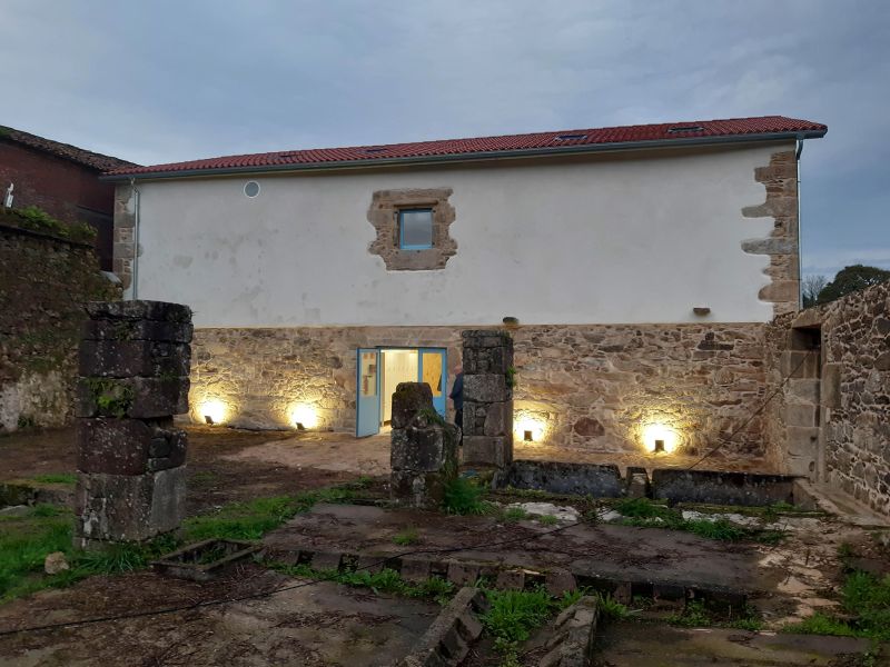 El albergue de peregrinos de Noia, que pronto comenzará a funcionar. El albergue de peregrinos de Noia, que pronto comenzará a funcionar.