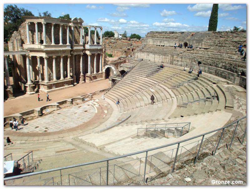 Teatro romano de Mérida Teatro romano de Mérida