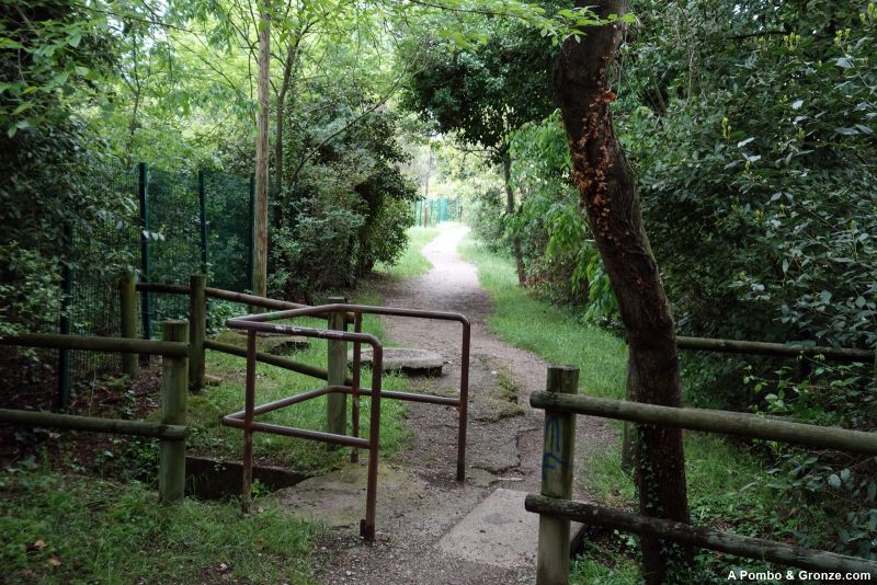 Ruta del Acueducto, salida de Montpellier Ruta del Acueducto, salida de Montpellier