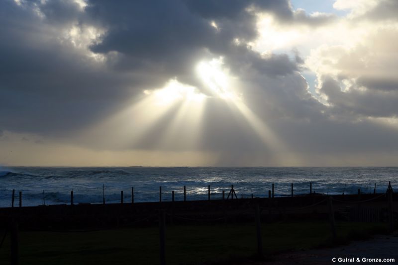 Nubes de tarde, Porto Mougás