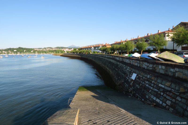 Paseo a la orilla del Bidasoa, Hondarribia