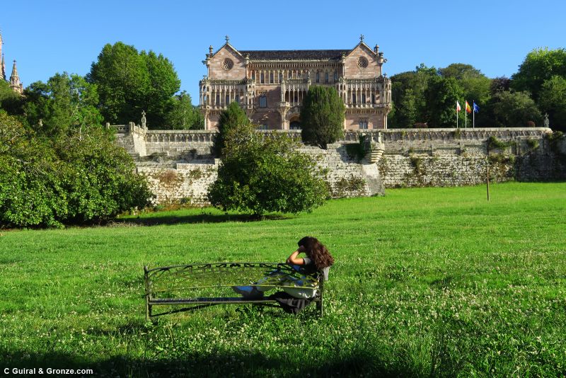 Jardines del Palacio de Sobrellano, Comillas