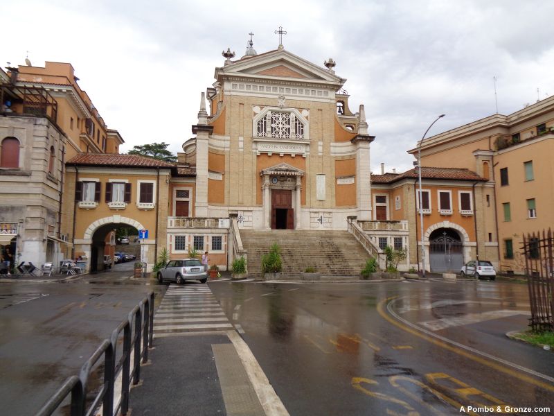 Piazza Sempione e iglesia dei Santi Angeli Custodi, Monte Sacro
