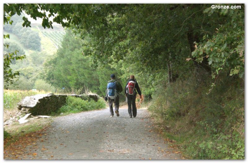 De camino a Portomarín