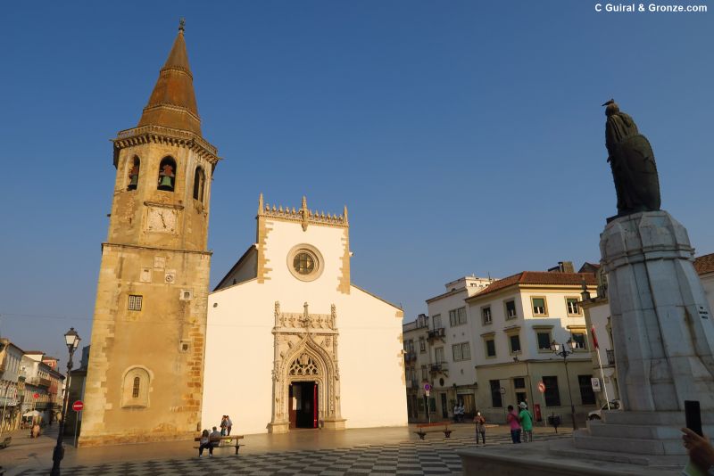 Praça da República en Tomar