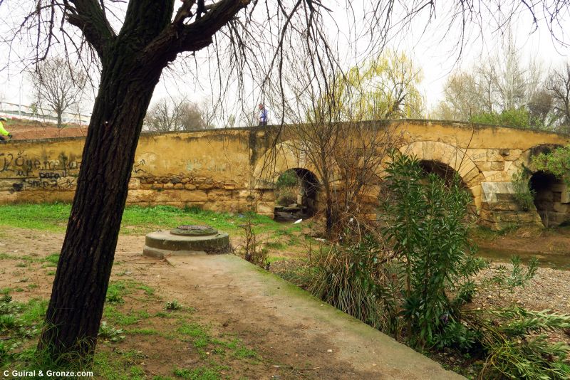 Puente de piedra a la salida de Córdoba