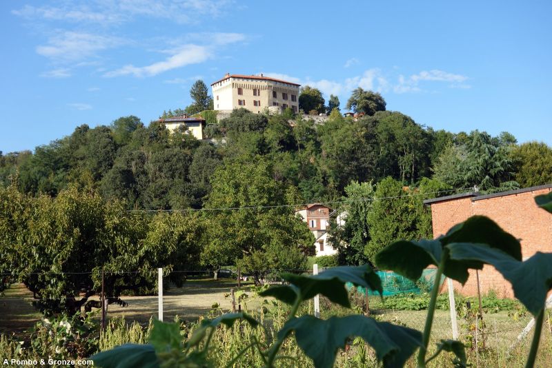 Vista del castillo, Roppolo
