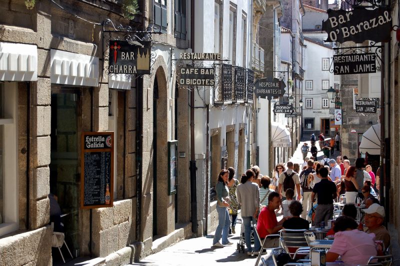 Rúa da Raíña, Santiago de Compostela