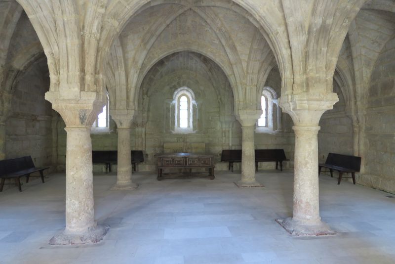 Sala capitular, Monasterio de La Santa Espina Sala capitular, Monasterio de La Santa Espina