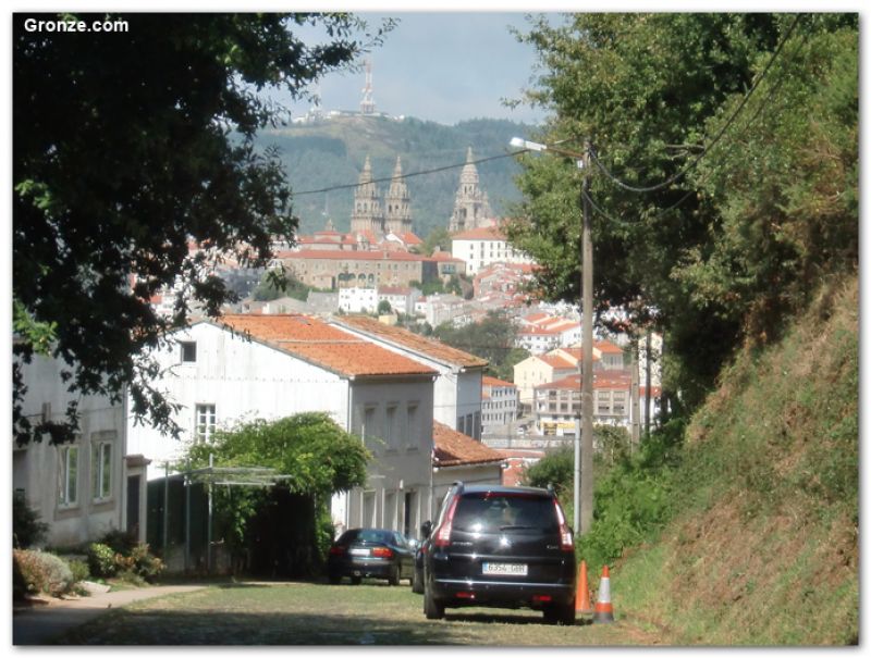 Entrada a Santiago de Compostela