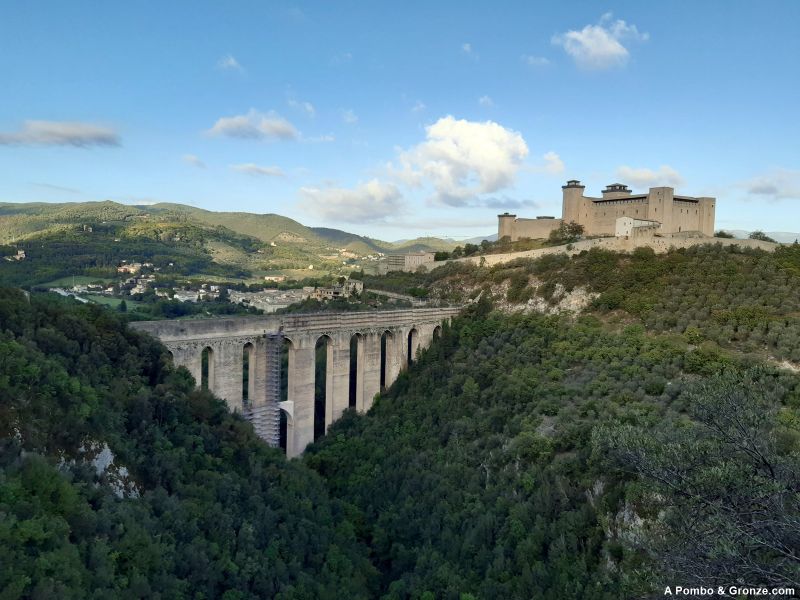 Rocca Albornoziana y Ponte delle Torri, Spoleto