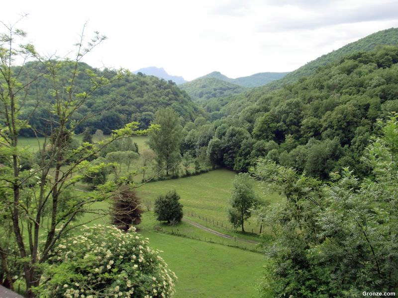 Vista a la salida de Saint-Bertrand-de-Comminges