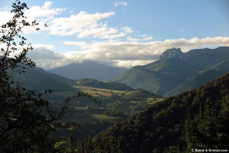 Valle del río Bullón desde Yebas