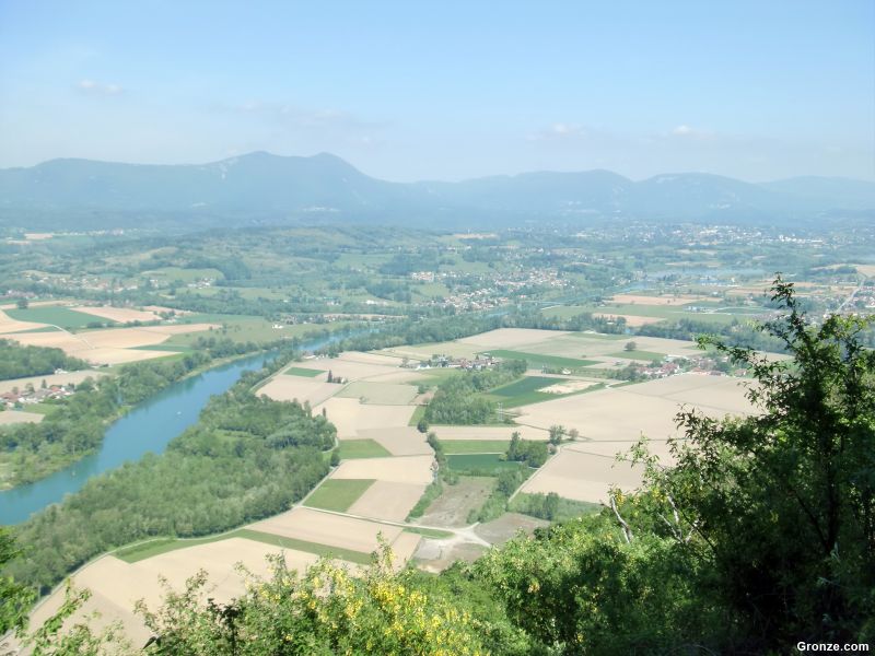 Valle del Rhône, de camino a Saint-Maurice-de-Rotherens