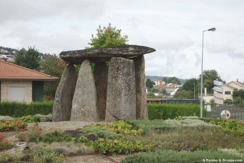 Rotonda a la entrada de Vila Pouca de Aguiar