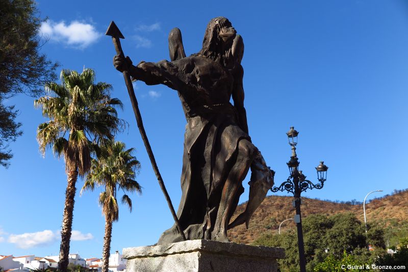 Monumento al arcángel Rafael, Villaharta