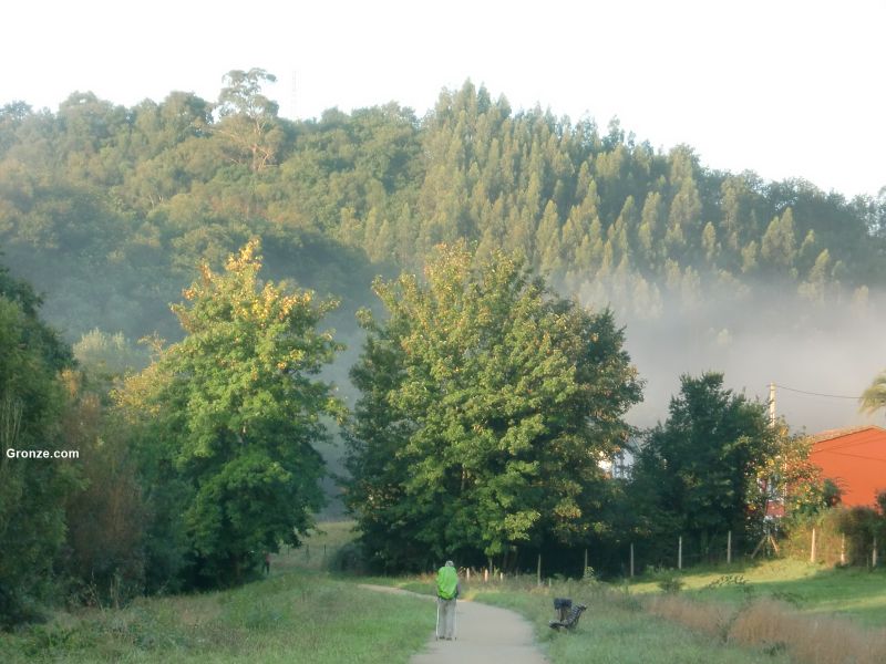 Saliendo de Villaviciosa