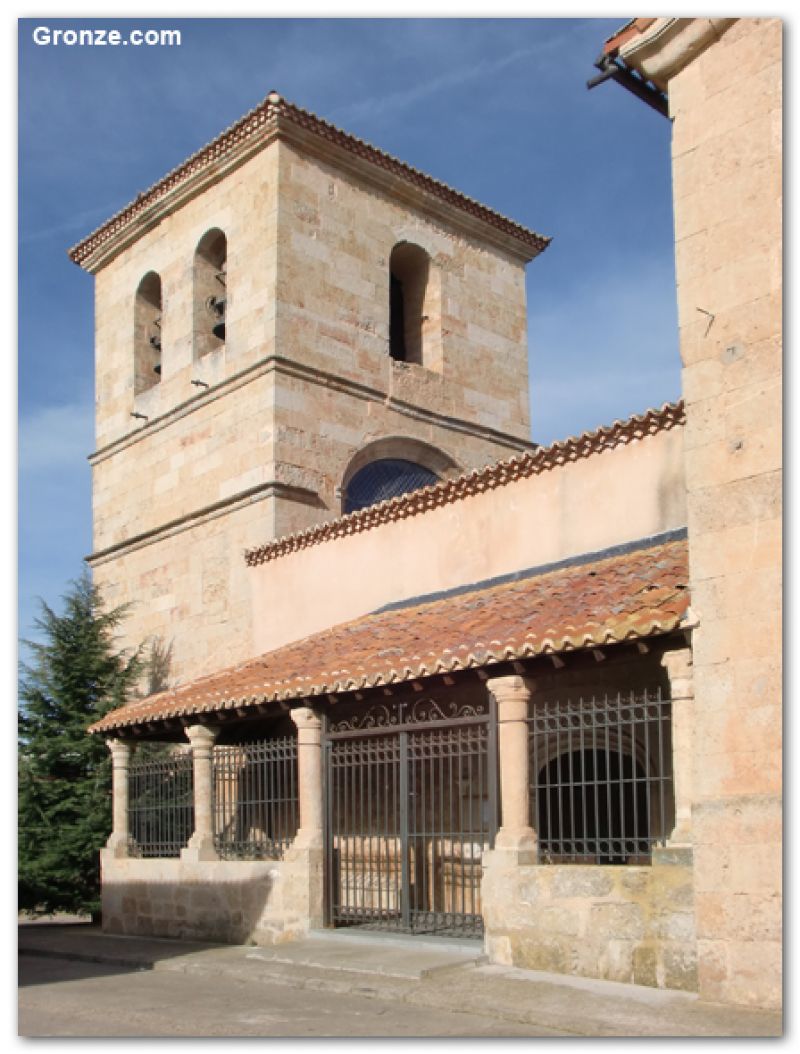 Iglesia de San Juan Bautista, Castellanos de Villiquera